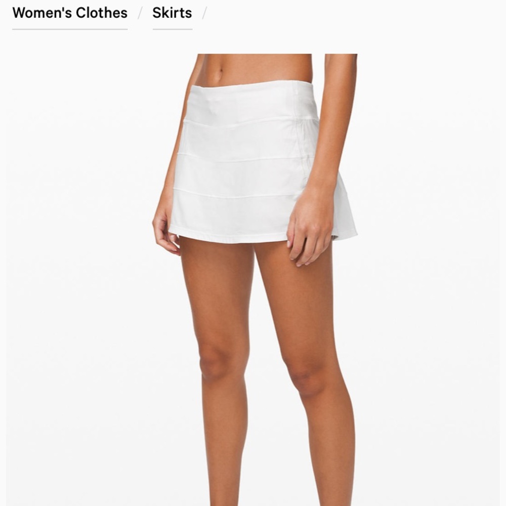 Lulu lemon pace rival skirt